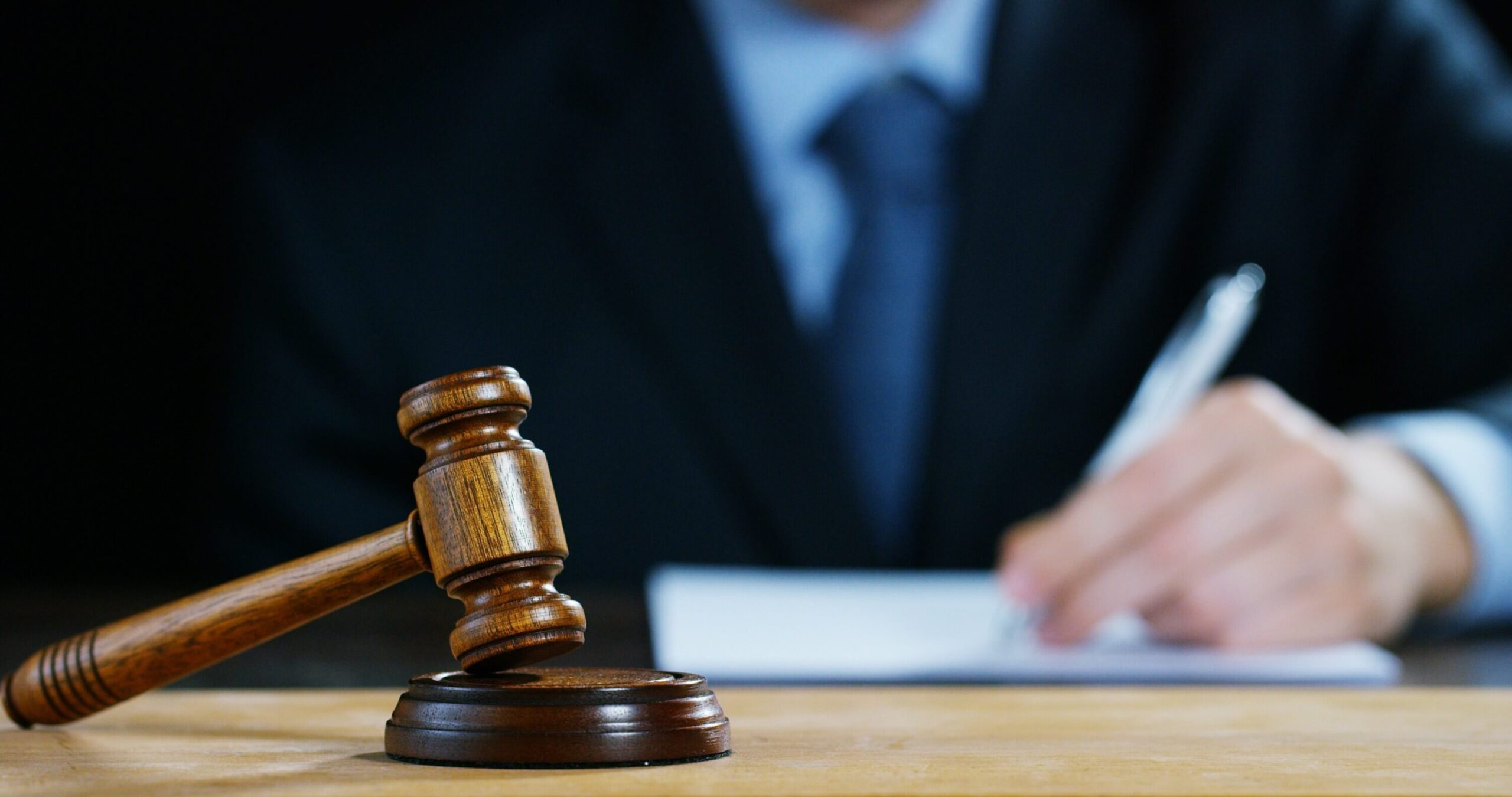 Judge for insurance compensations Scene of lawyers or notaries with the judge of gavel for insurance compensations